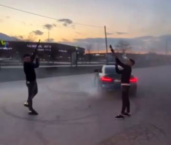 Pompalı tüfekle dehşet saçtılar