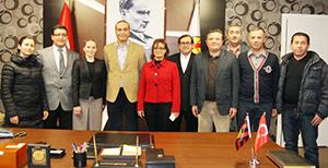 Özel sporcular federasyonundan ziyaret