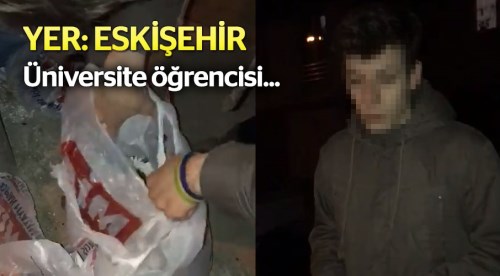 Poşetin içinden vahşet çıktı!