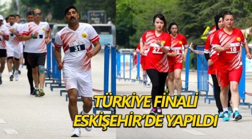 Postacılar Eskişehir'de böyle yarıştı