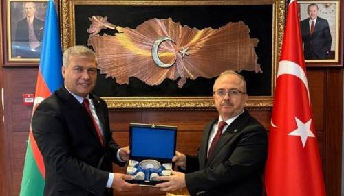 Prof. Dr. Yusuf Adıgüzel’den Azerbaycan’da stratejik ziyaret