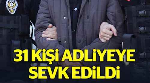 Profesörler ve doçentler adliyeye sevk edildi