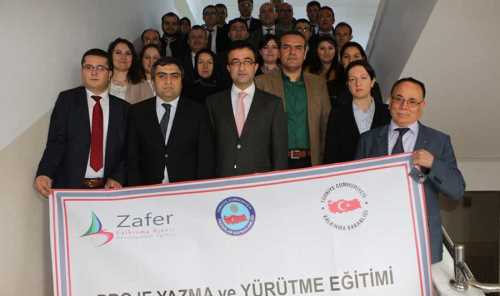 PROJE YAZMA VE YÜRÜTME EĞİTİMİ TAMAMLANDI
