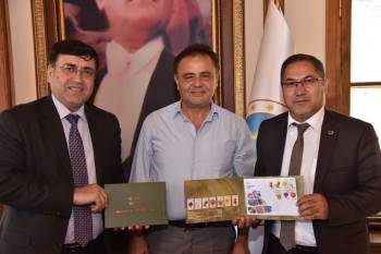 Ptt Bilecik Yöneticilerinden Başkan Şahin’E Ziyaret
