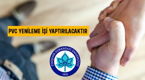 Pvc yenileme işi yaptırılacaktır