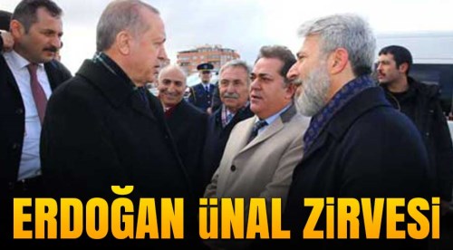Recep Tayyip Erdoğan-Halil Ünal zirvesi