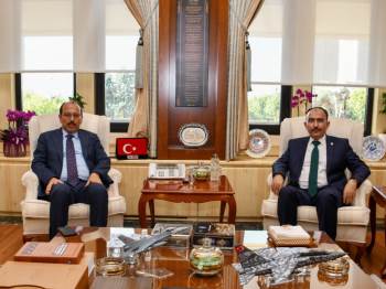 Rektör Beydemir’Den Sayıştay Başkanı Yener’E Ziyaret
