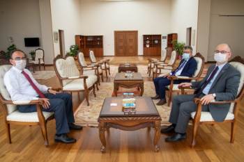 Rektör Beydemir’E Tebrik Ziyaretleri Devam Ediyor
