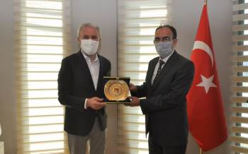 Rektör Beydemir İnegöl’De Temaslarda Bulundu
