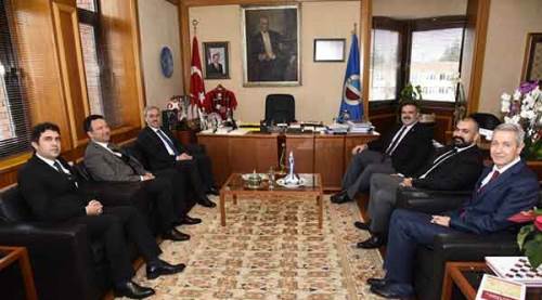 Rektör Çomaklı'ya ziyaretler devam ediyor
