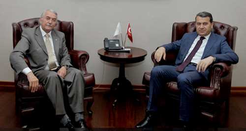REKTÖR GÖNEN’DEN VALİ ÇELİK’E ZİYARET