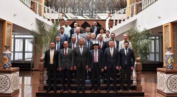 Rektör Kazım Uysal’Dan Kırgızistan’In Manas Üniversitesine Ziyaret
