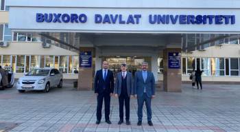 Rektör Kazım Uysal’Dan Özbekistan’A Ziyaret
