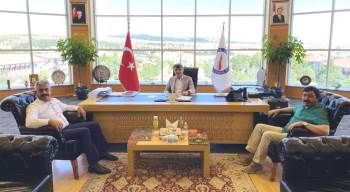 Rektör Köse’Den Rektör Uysal’A Ziyaret
