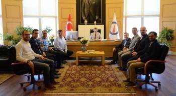 Rektör Uysal’A Akademik Ve İdari Personelden Ziyaret
