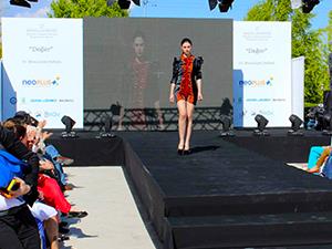 Öğrencilerin bir yıllık emekleri podyumda 