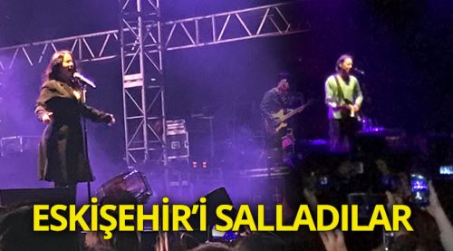 Rock'çılar Eskişehir'i salladı