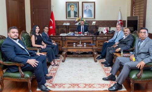 Roman Federasyonundan Vali Aksoy’a ziyaret