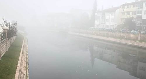 Sabah saatlerinde Eskişehir beyaza büründü