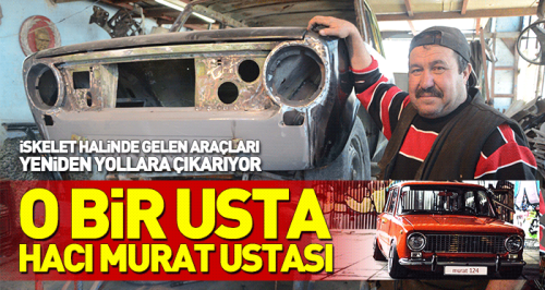 Sadece Murat 124 tamiratı yapıyor