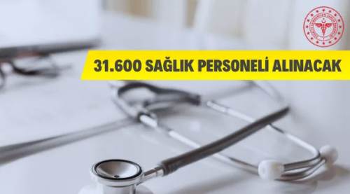 Sağlık Bakanlığı 31.600 Sözleşmeli Sağlık Personeli Alacak