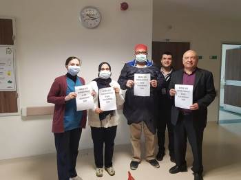 Sağlık Çalışanlarından Alkışlı Desteğe Teşekkür
