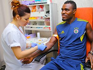 Sağlık kontrolünden geçti