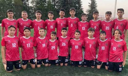 Sağlıkspor U14 sahada