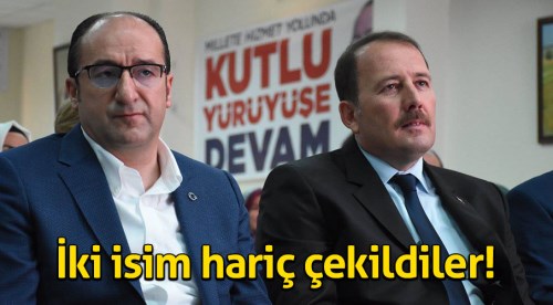 Sahada olan iki isim farklı