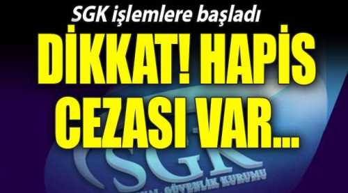 Sahte işçi çalıştırana hapis cezası!