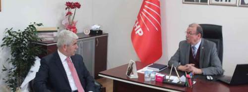 Sakallı’dan CHP’ye ziyaret 