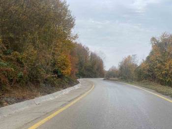 Sakarya Büyükşehir Belediyesi, kırsalda yol güvenliğini artırıyor