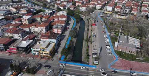 Sakarya Büyükşehir Belediyesi bisiklet yollarına el attı