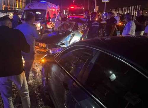 Sakarya’da duble yolda korkutan kaza: 5 yaralı