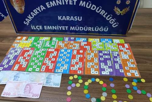 Sakarya'da kumar oynayanlara şok baskın