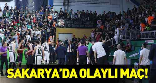 Sakarya'da olaylı maç