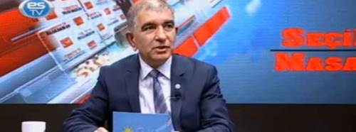 Salih Karabacak "Seçim Masası"ndaydı