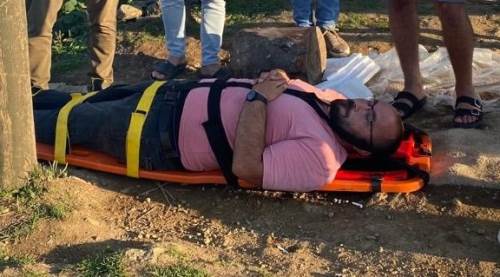 Salıncakta sallanırken ineğe çarpıp bayıldı!