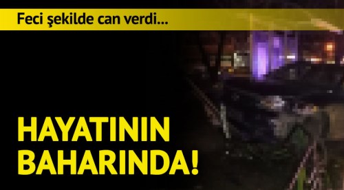 Samet Okyay feci kazada can verdi!
