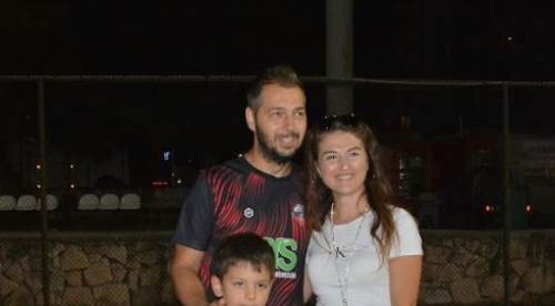 Şampiyonluğu ailesi ile kutladı