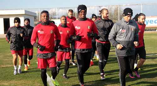 Samsun maçının hazırlıkları tamamlandı