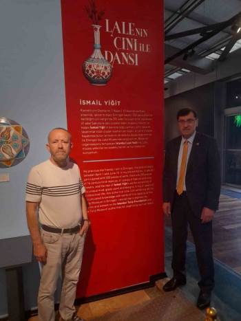 Sanatçı İsmail Yiğit’Ten ’Lale Ve Çininin Dansı’ Konulu Sergi
