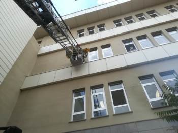 Sandıklı Belediyesi İtfaiyesinden Hastanede Yangın Tatbikatı
