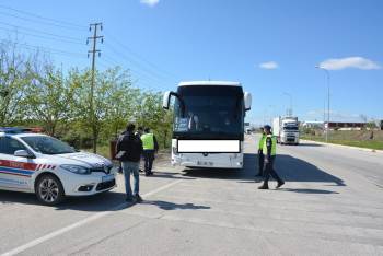 Sandıklı’Da Jandarma Ve Polisten Drone Destekli Denetim
