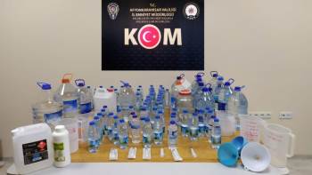 Sandıklı’Da Sahte İçki Operasyonu
