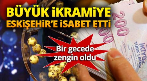 Şans Topu'nda büyük ikramiye Eskişehir'in