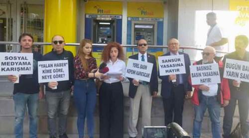 Sansür yasasına hayır!