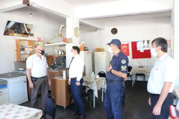 Şaphane’De Esnaflara Korona Virüs Denetimi
