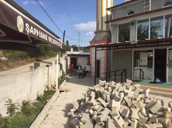 Şaphane’De Kilitli Parke Ve Peyzaj Çalışmaları
