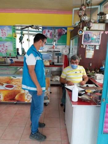 Şaphane’De Toplu İş Yerlerinde Denetim
